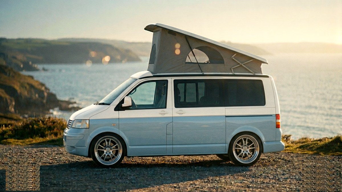 VW T5 campervan conversion exterior